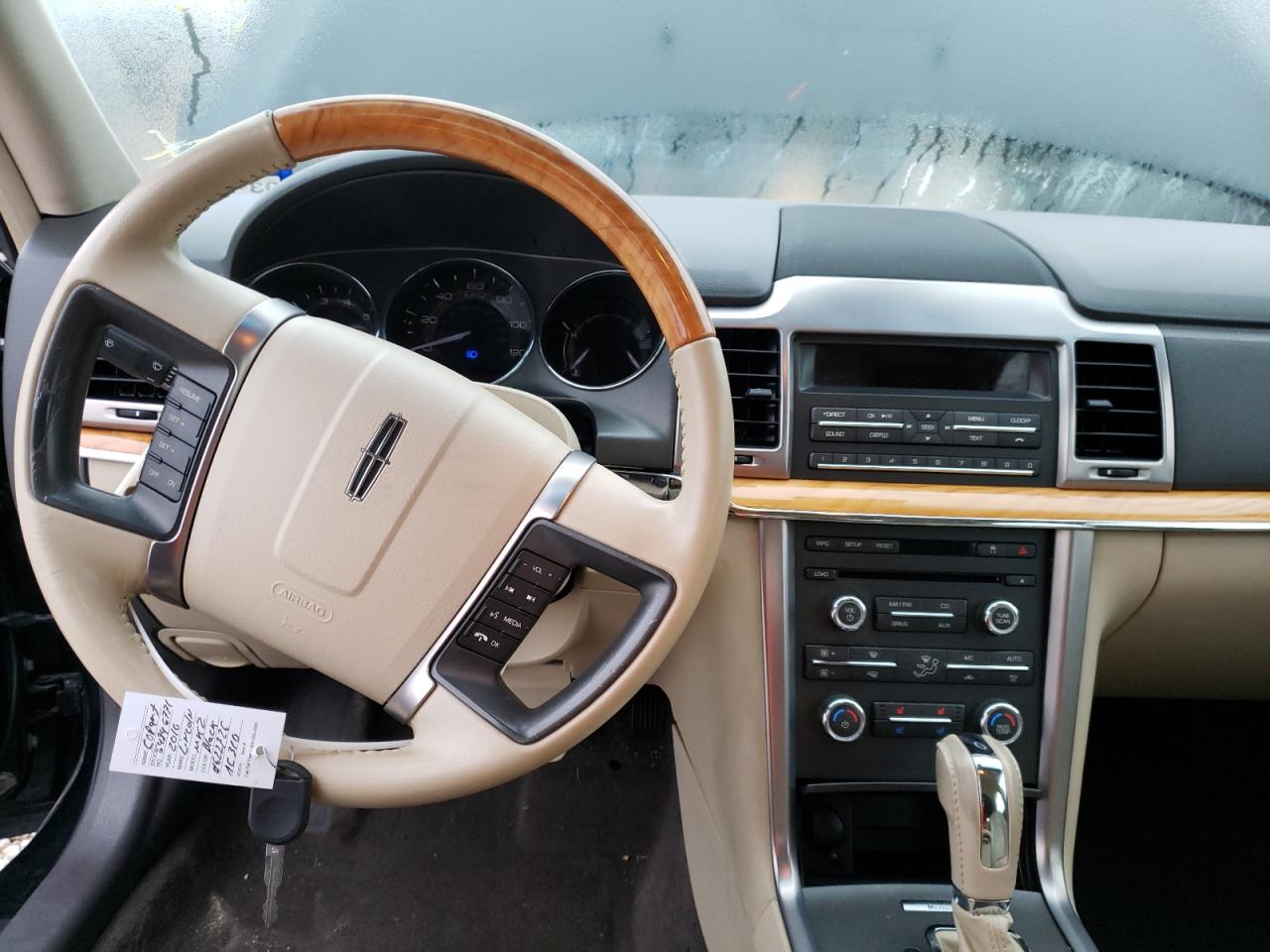 Photo 9 from auction – 2010 LINCOLN MKZ with VIN 3LNHL2GC0AR632726