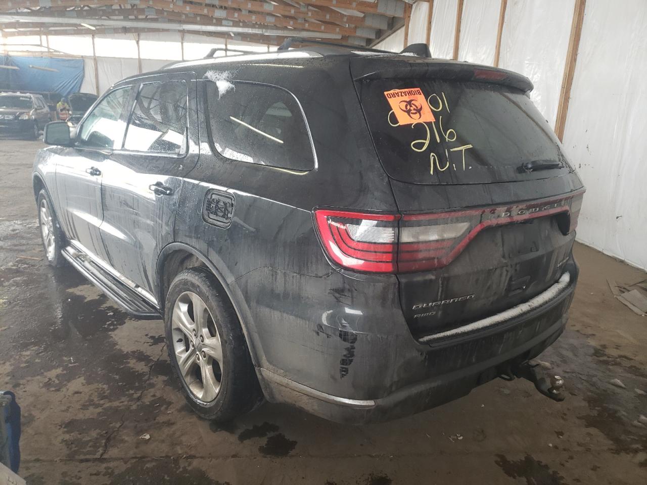 Photo 3 from auction – 2015 DODGE DURANGO LI with VIN 1C4RDJDG3FC874293