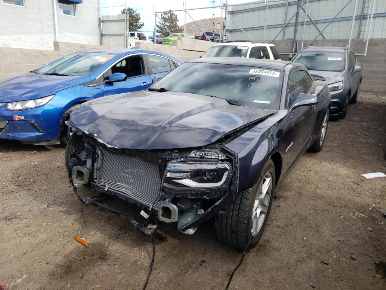 Photo 2 from auction – 2014 CHEVROLET CAMARO LS with VIN 2G1FA1E30E9321817