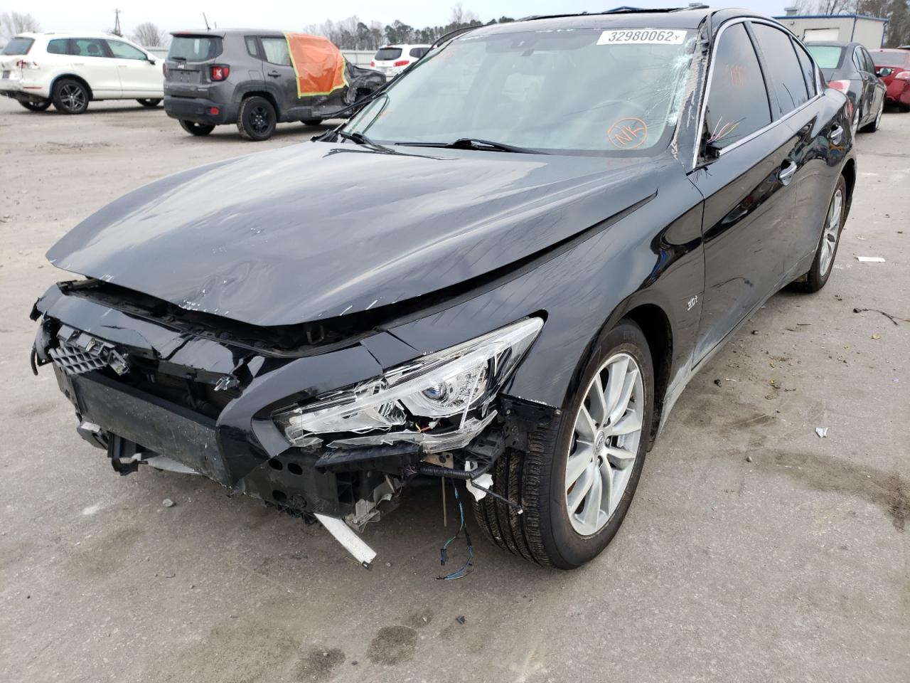 Photo 2 from auction – 2016 INFINITI Q50 PREMIU with VIN JN1EV7AR7GM342189