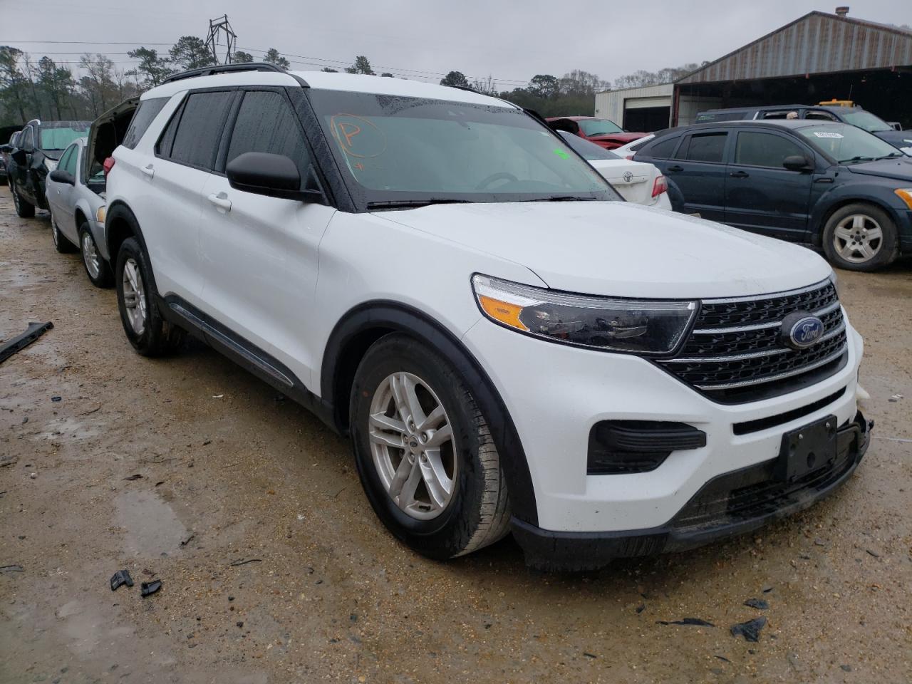 FORD EXPLORER X 2020 with VIN 1FMSK7DH7LGC22375 - Photo from auction