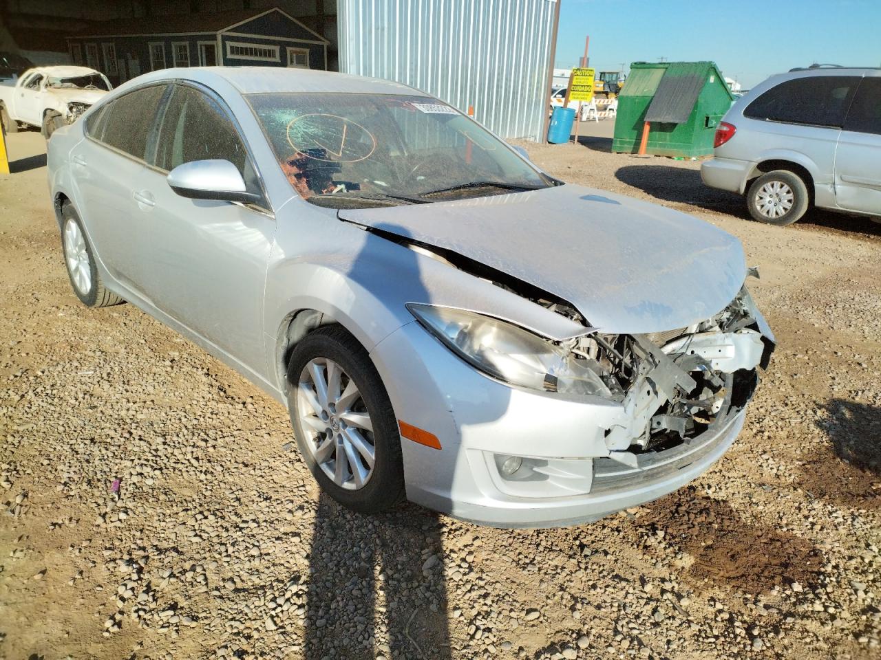 MAZDA 6 I 2012 with VIN 1YVHZ8DHXC5M17344 - Photo from auction