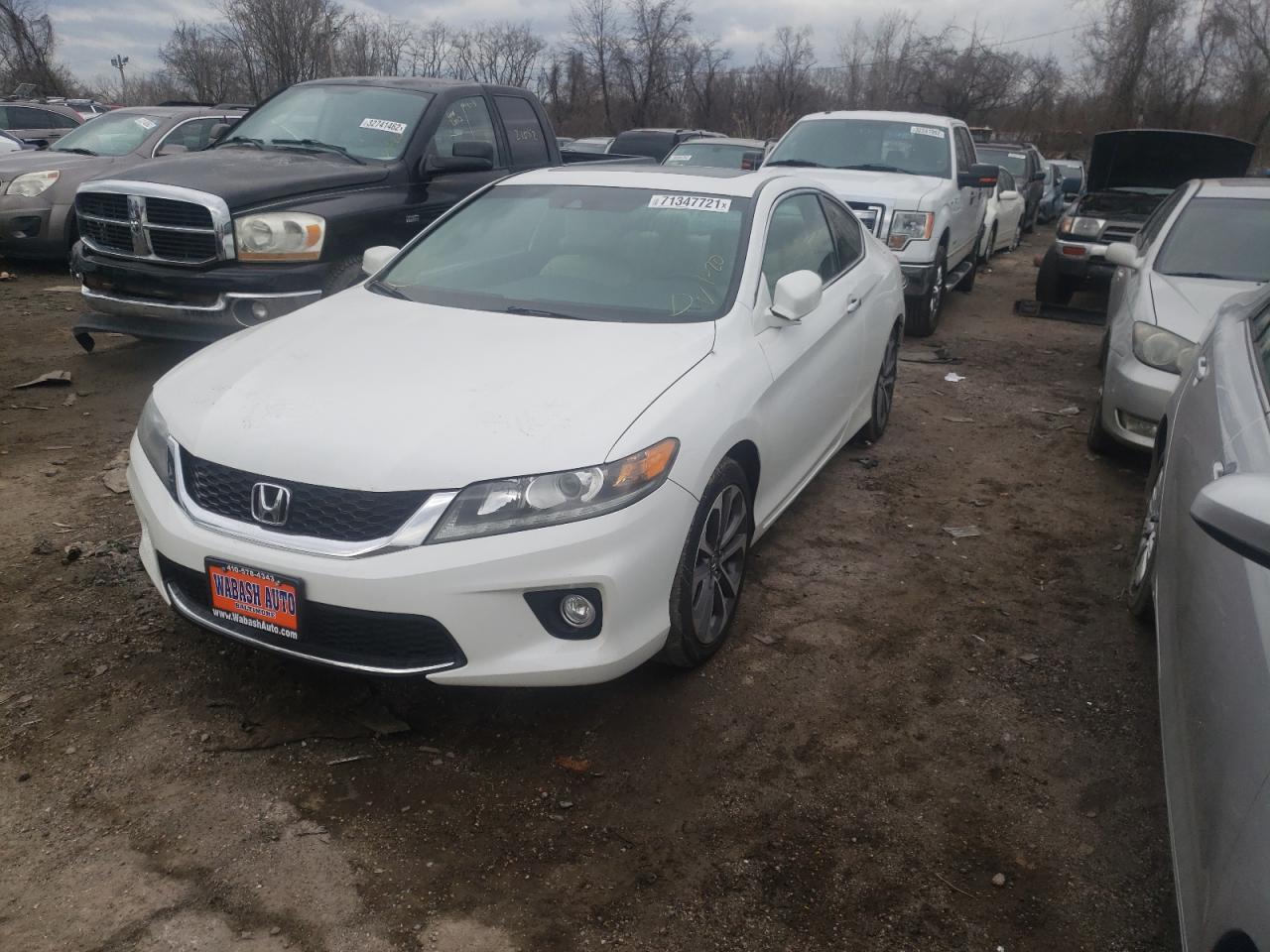 Photo 2 from auction – 2013 HONDA ACCORD EXL with VIN 1HGCT2B84DA002998