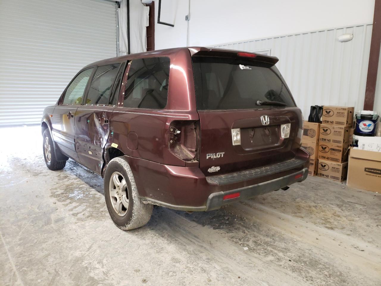Photo 3 from auction – 2007 HONDA PILOT EXL with VIN 5FNYF28607B044212