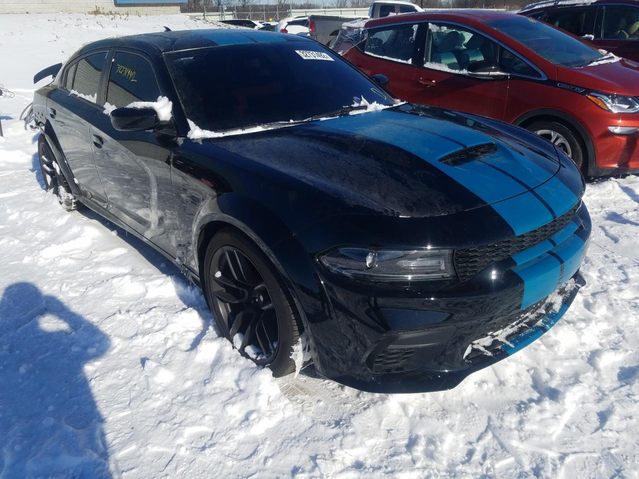 DODGE CHARGER SC 2021 with VIN 2C3CDXGJ7MH559043 - Photo from auction