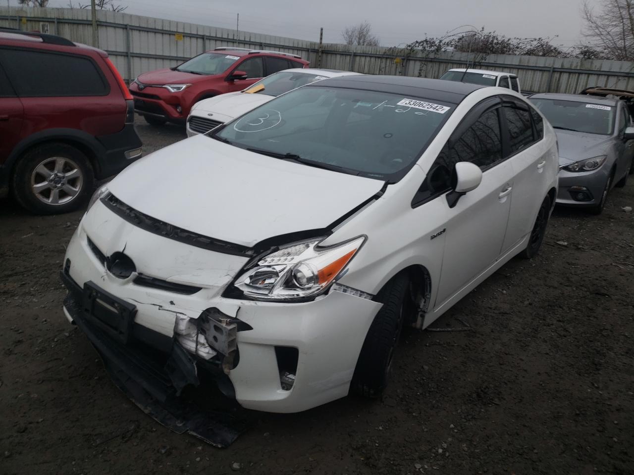 Photo 2 from auction – 2013 TOYOTA PRIUS with VIN JTDKN3DU8D5561449