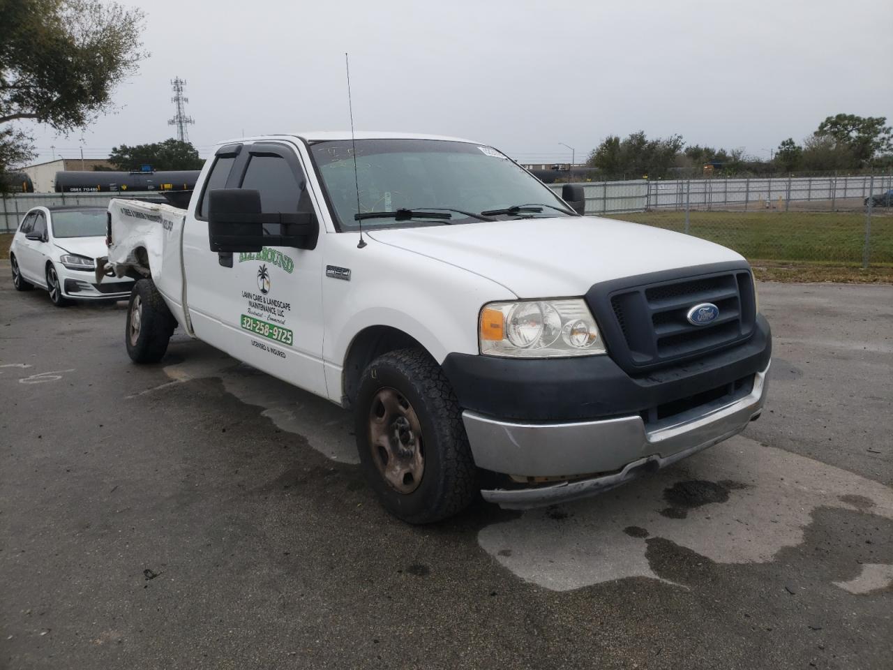 FORD F150 2005 with VIN 1FTVX12595NA21021 - Photo from auction