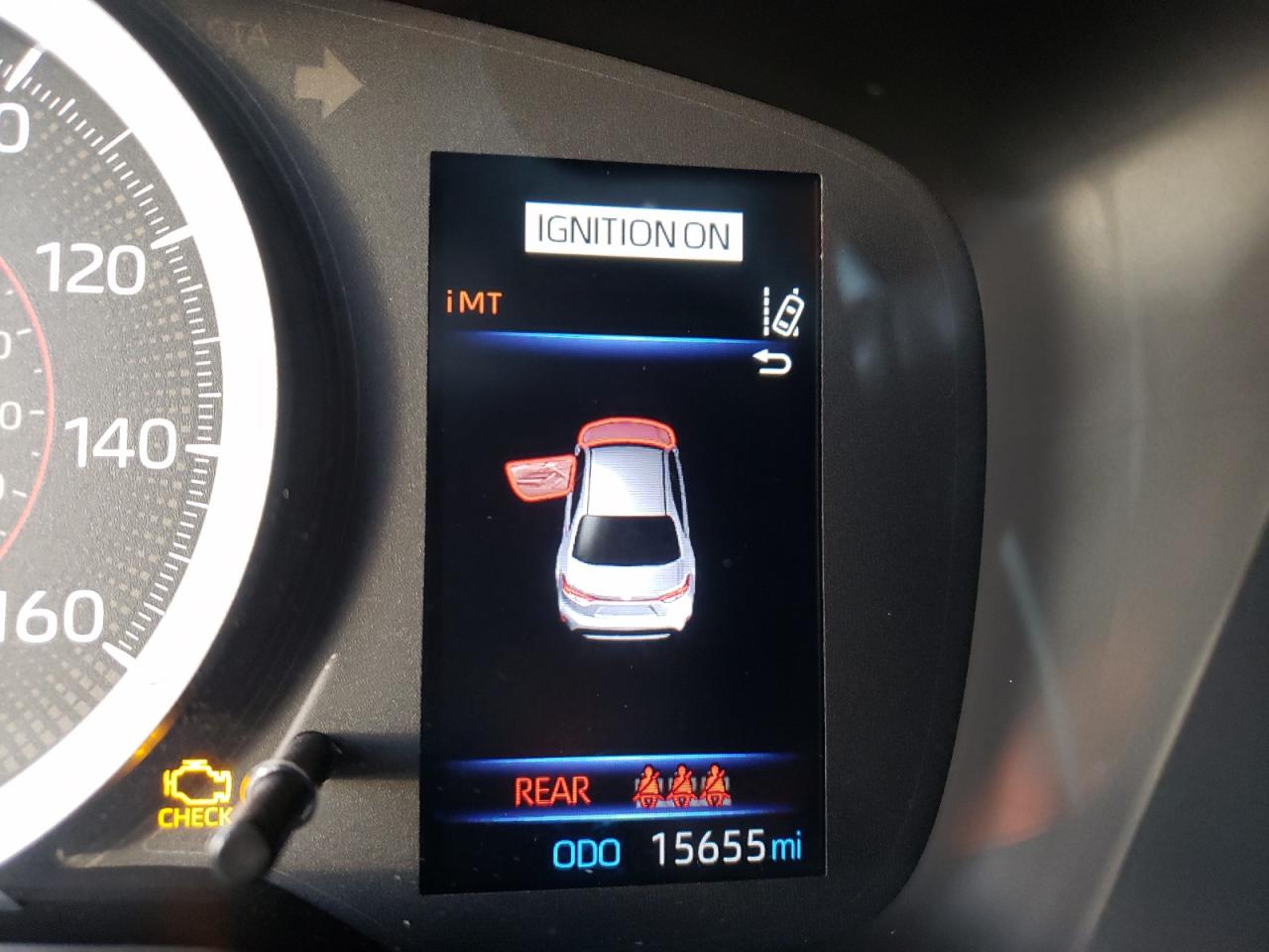 Photo 8 from auction – 2021 TOYOTA COROLLA SE with VIN 5YFM4MCE3MP074433