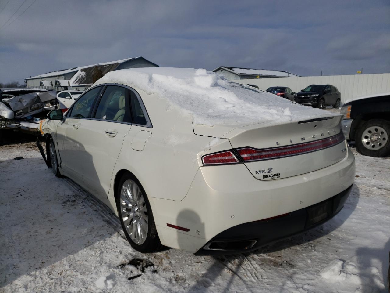 Photo 3 from auction – 2013 LINCOLN MKZ with VIN 3LN6L2J93DR806121