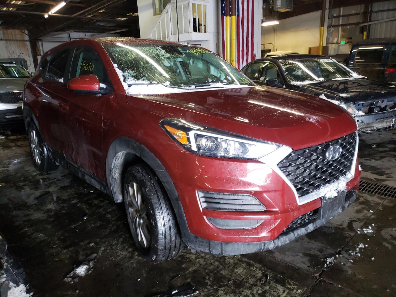 HYUNDAI TUCSON SE 2020 with VIN KM8J2CA42LU132235 - Photo from auction