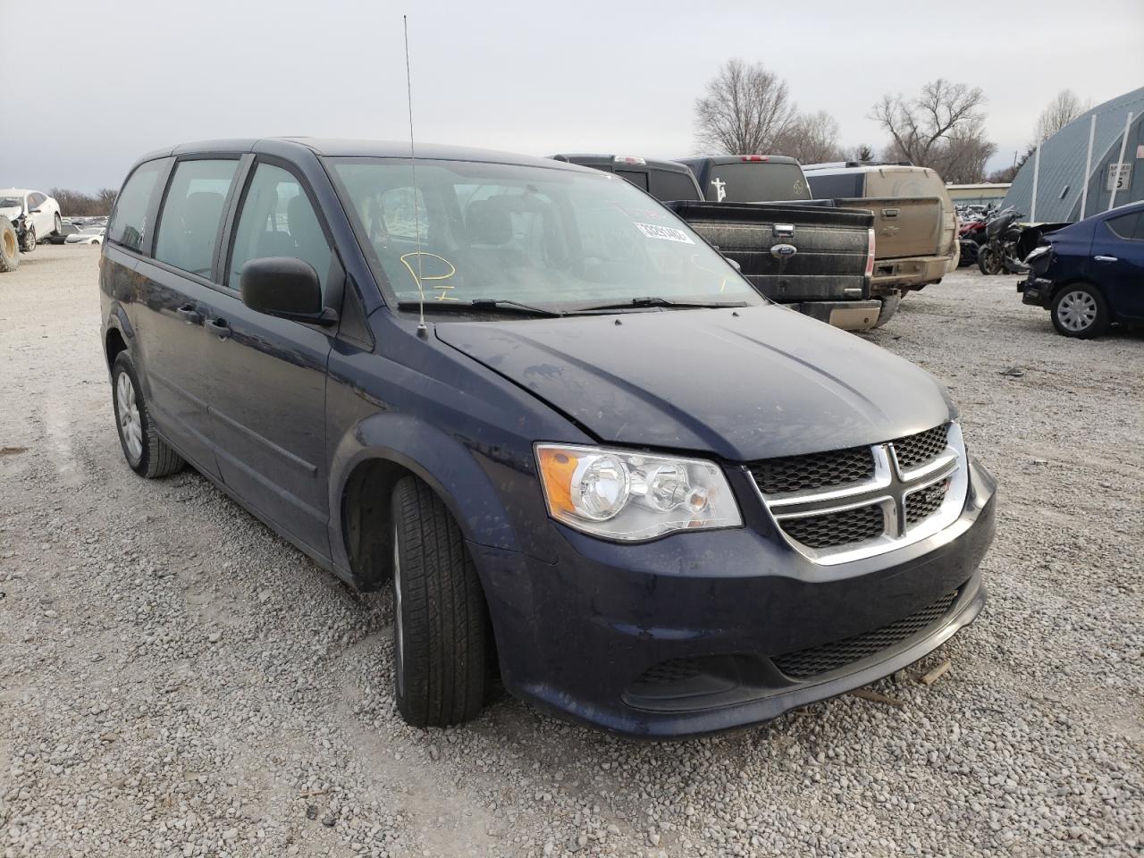 DODGE GRAND CARA 2016 with VIN 2C4RDGBG7GR203708 - Photo from auction