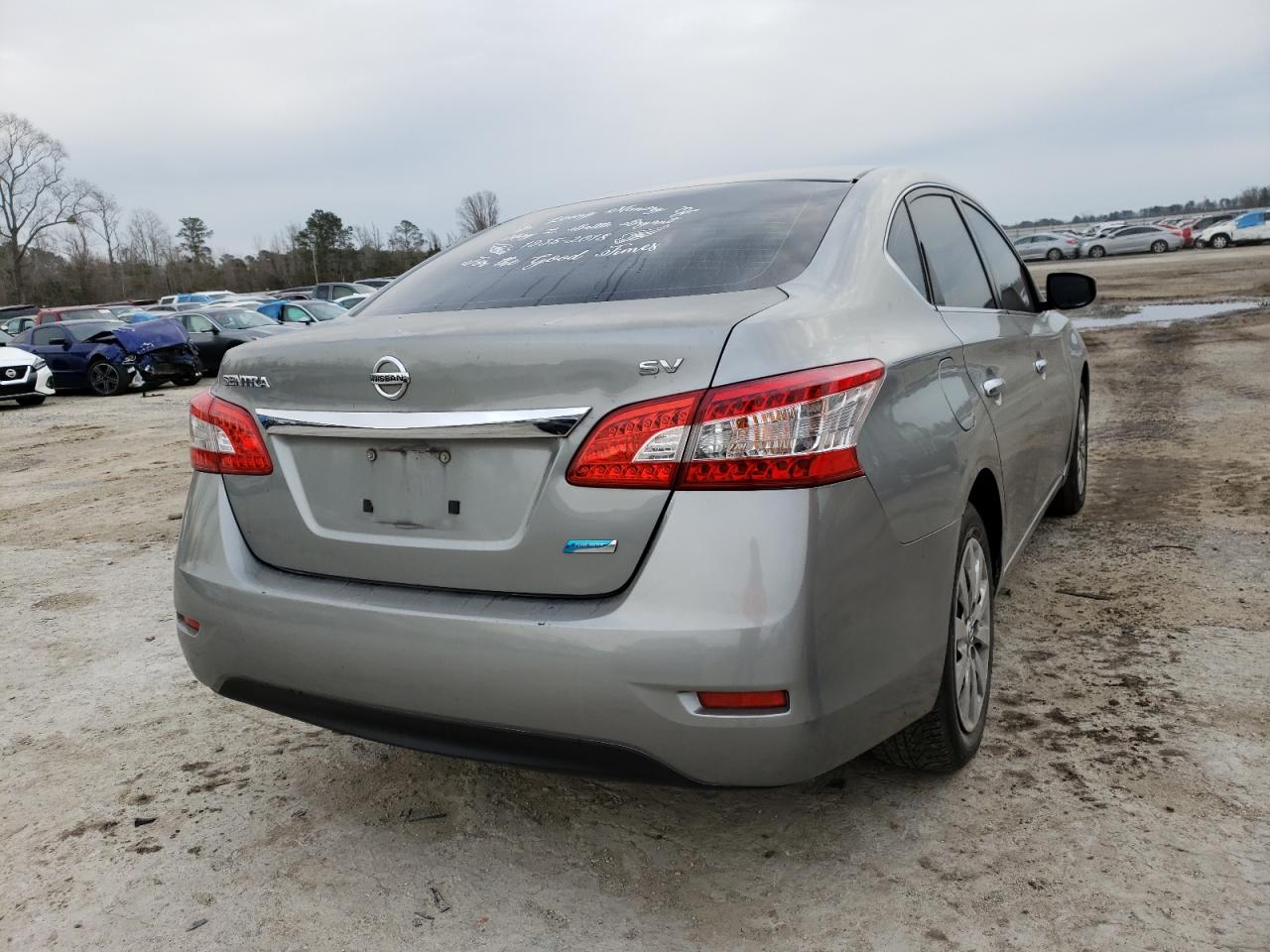 Photo 4 from auction – 2013 NISSAN SENTRA S with VIN 3N1AB7AP5DL668181