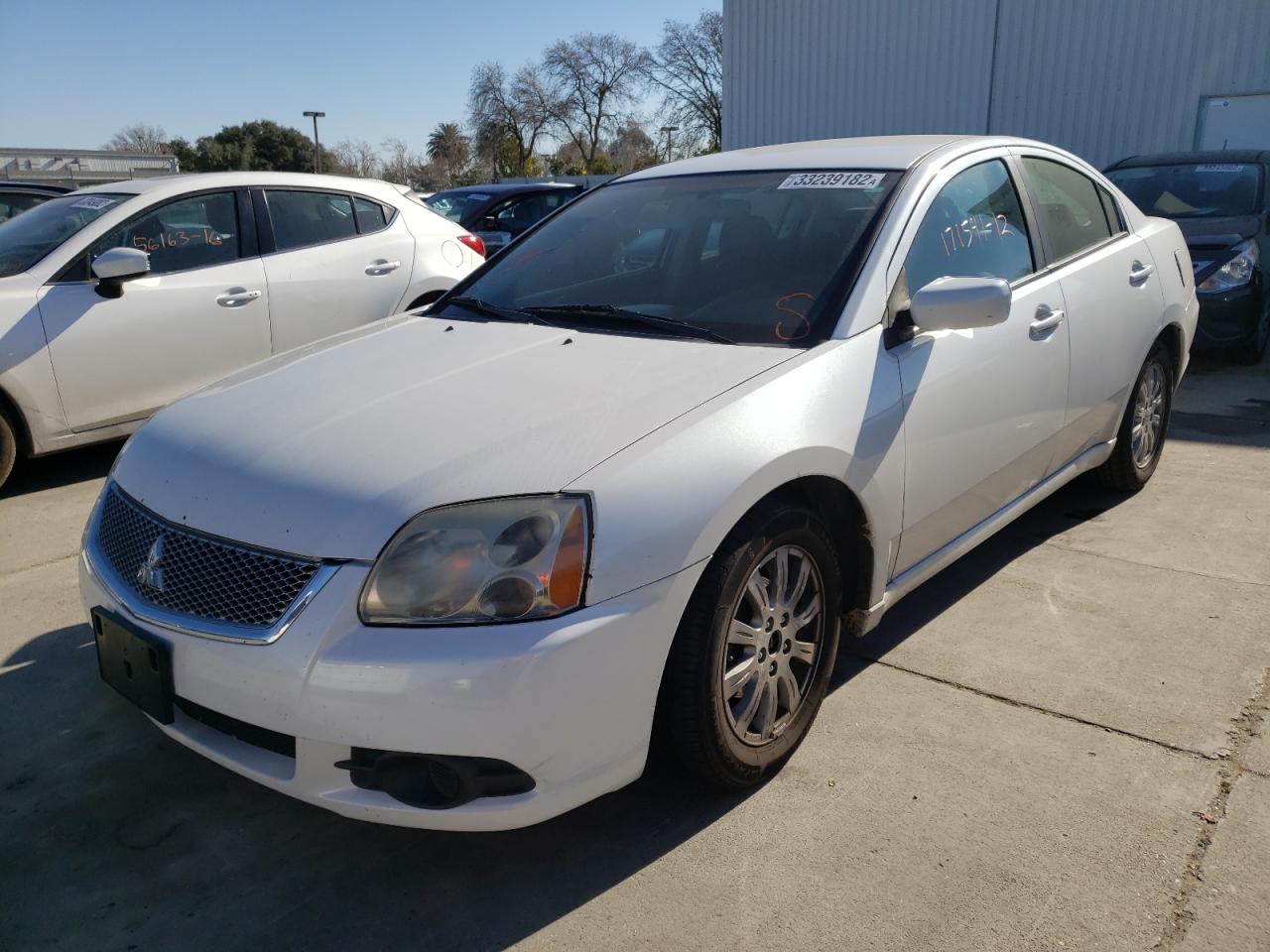 Photo 2 from auction – 2012 MITSUBISHI GALANT FE with VIN 4A32B2FF0CE009067
