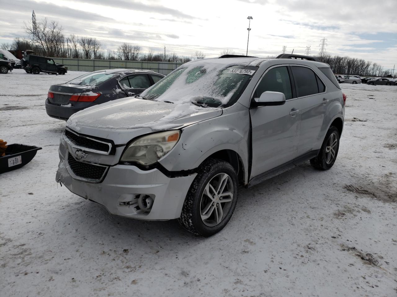 Photo 2 from auction – 2017 CHEVROLET EQUINOX LT with VIN 2GNALCEK9H1613832