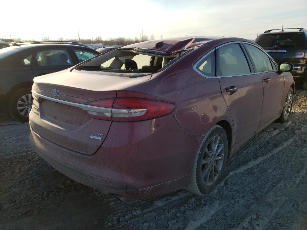 Photo 4 from auction – 2017 FORD FUSION SE with VIN 3FA6P0HDXHR404664