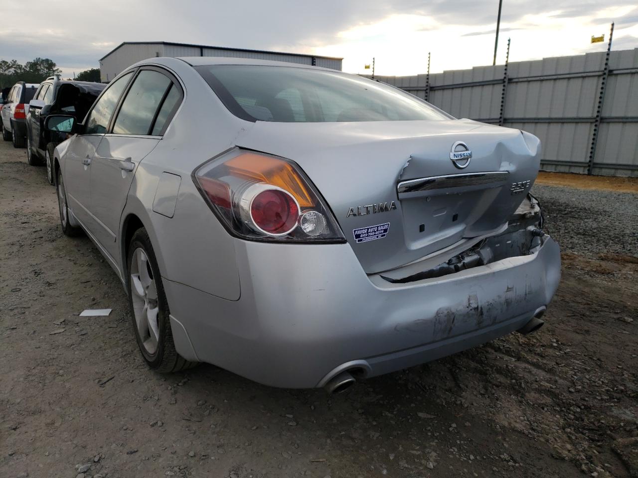 Photo 3 from auction – 2007 NISSAN ALTIMA 3.5 with VIN 1N4BL21EX7C216569