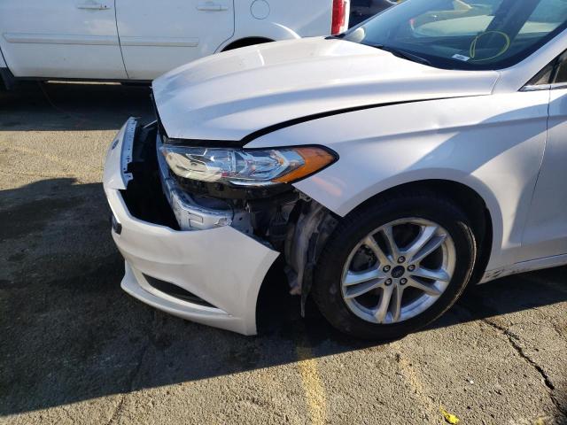 Photo 9 from auction – 2018 FORD FUSION SE with VIN 3FA6P0HD1JR154656