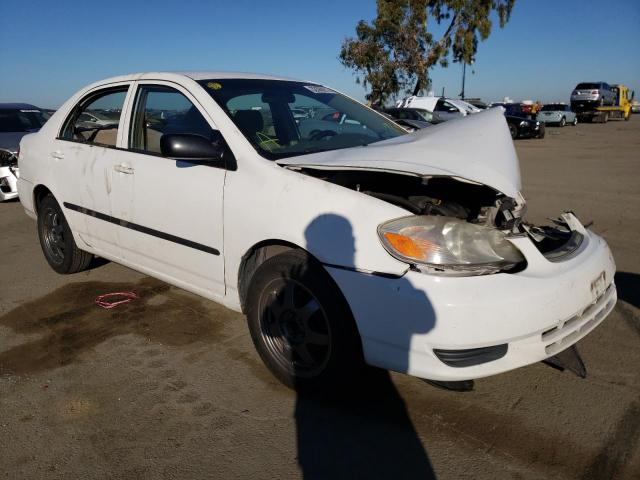 TOYOTA COROLLA CE 2003 with VIN JTDBR32EX30013500 - Photo from auction