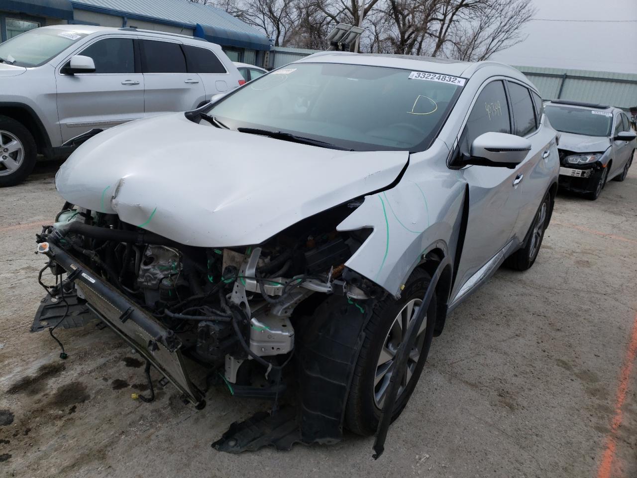 Photo 2 from auction – 2016 NISSAN MURANO S with VIN 5N1AZ2MG0GN119902