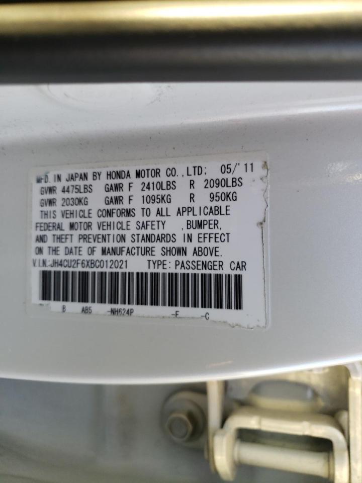 Photo 10 from auction – 2011 ACURA TSX with VIN JH4CU2F6XBC012021