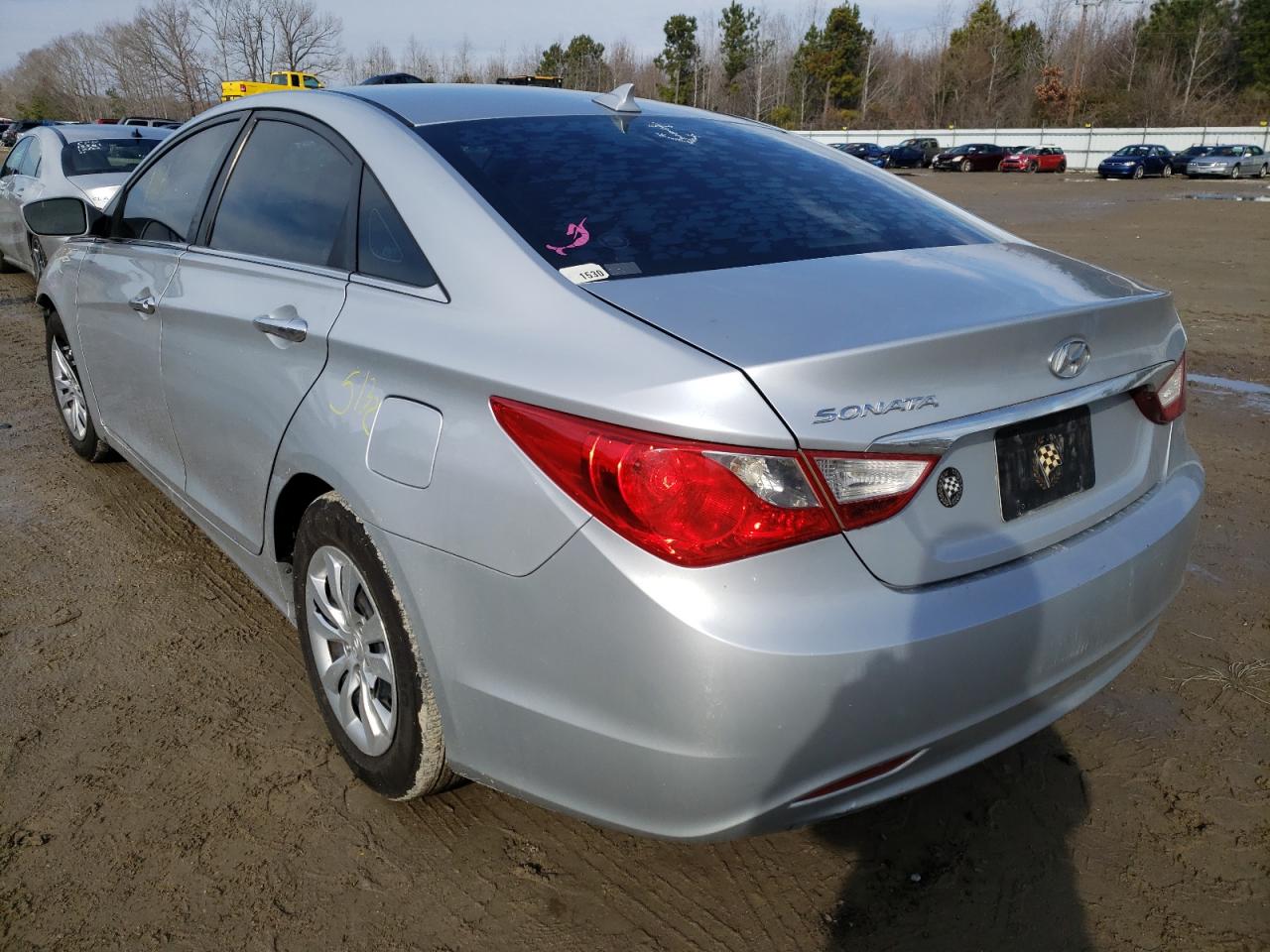 Photo 3 from auction – 2012 HYUNDAI SONATA GLS with VIN 5NPEB4AC3CH364310