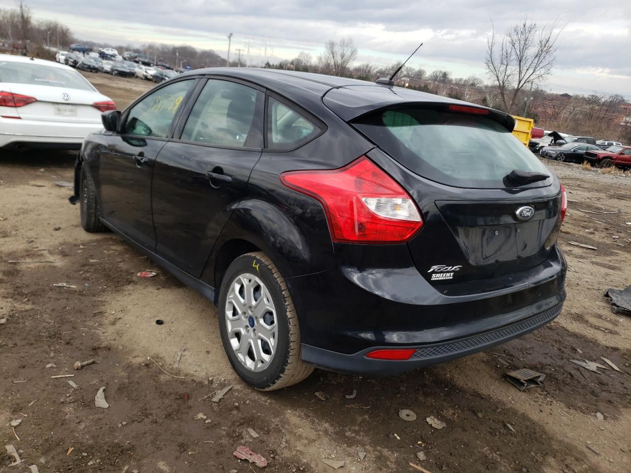 Photo 3 from auction – 2012 FORD FOCUS SE with VIN 1FAHP3K20CL247946