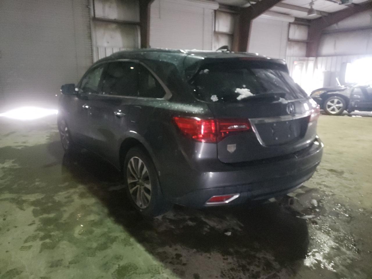Photo 3 from auction – 2014 ACURA MDX TECHNO with VIN 5FRYD4H48EB014855