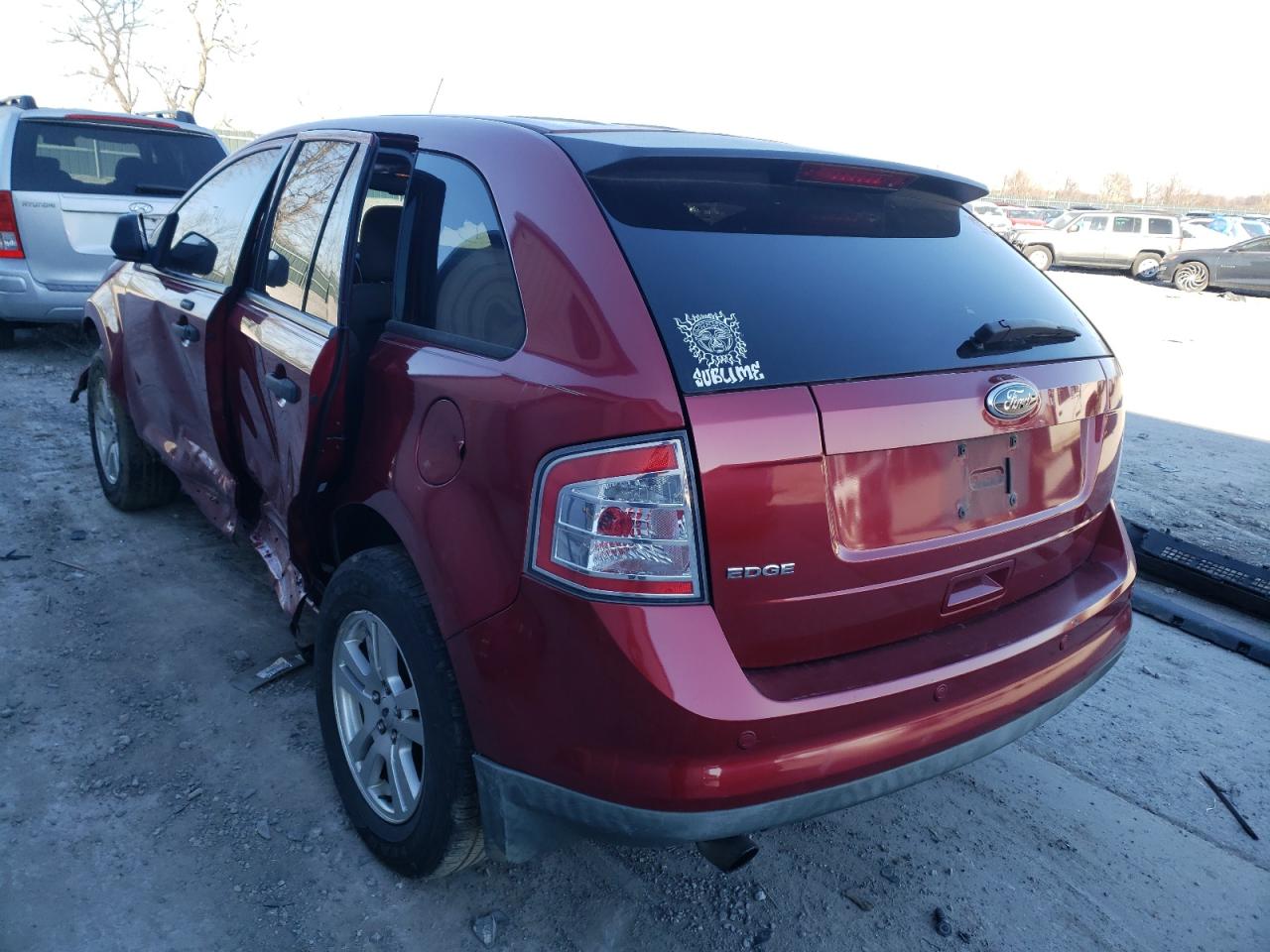 Photo 3 from auction – 2009 FORD EDGE SE with VIN 2FMDK36C39BA69285