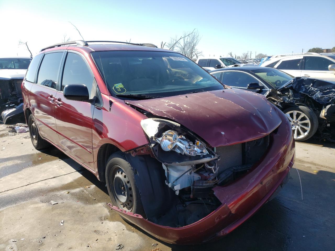 Photo 1 from auction – 2008 TOYOTA SIENNA CE with VIN 5TDZK23C98S181546