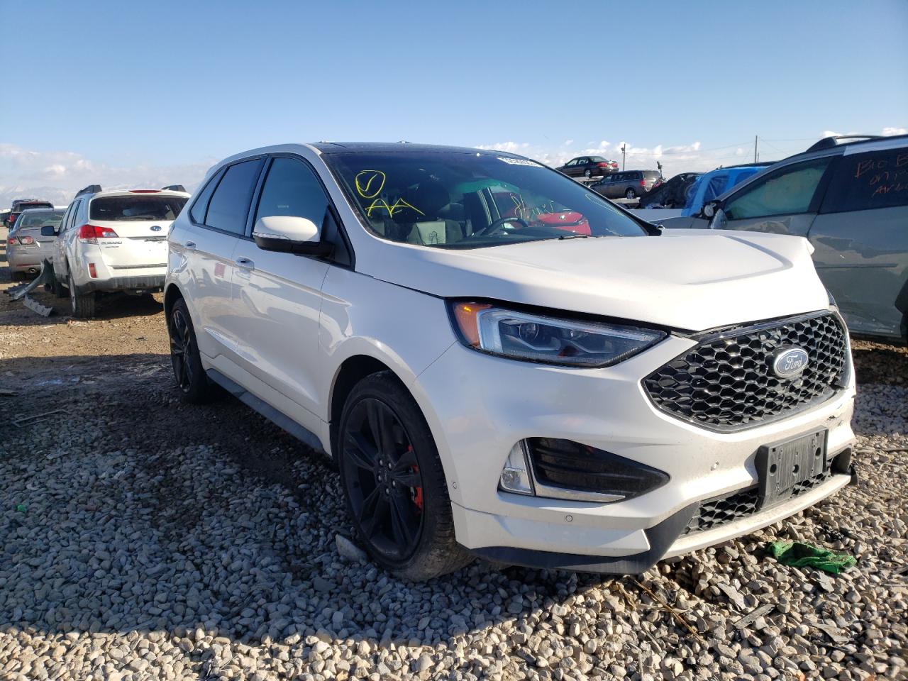 FORD EDGE ST 2019 with VIN 2FMPK4AP5KBC47944 - Photo from auction
