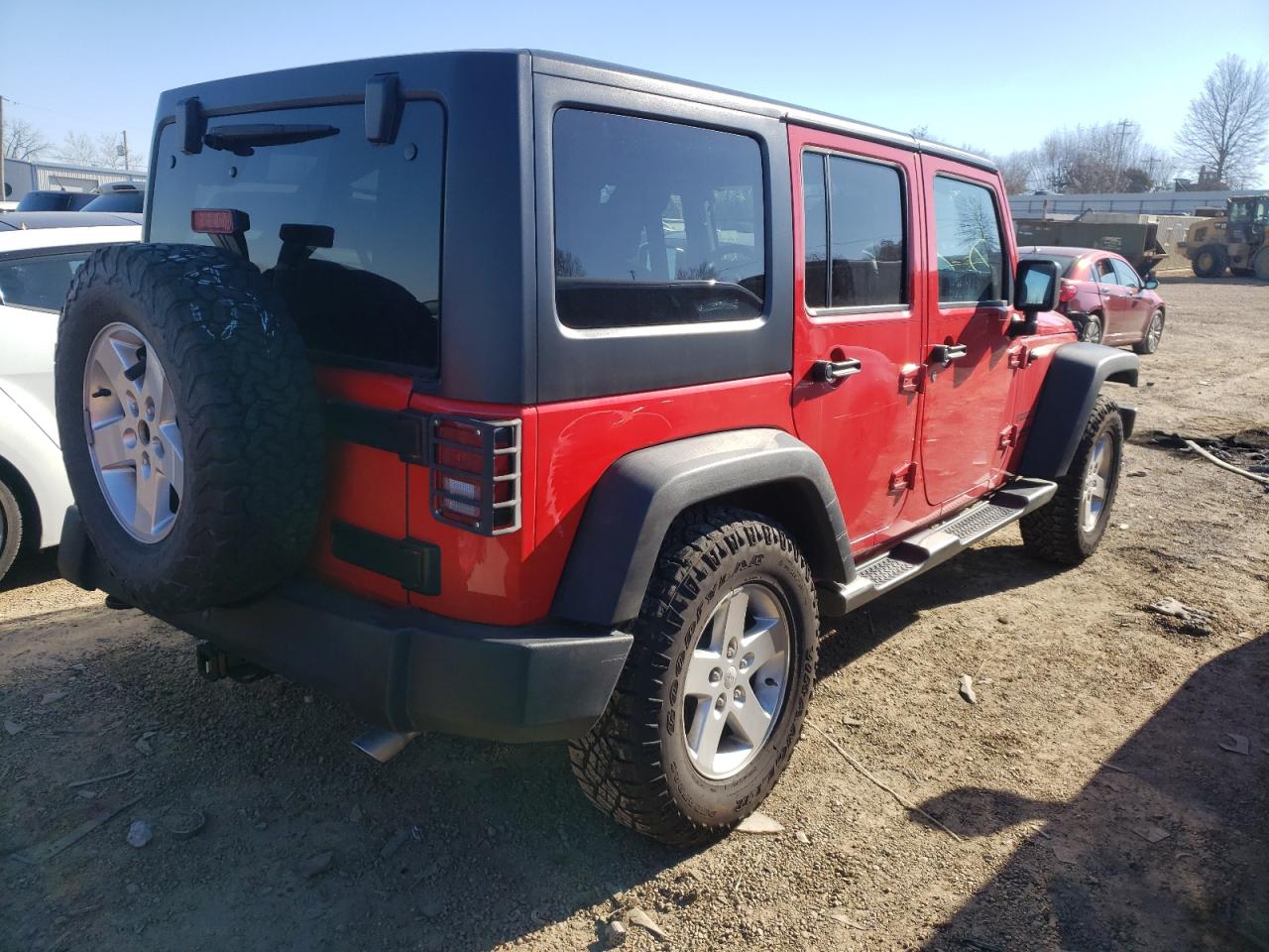 Photo 4 from auction – 2015 JEEP WRANGLER U with VIN 1C4BJWDG3FL550526
