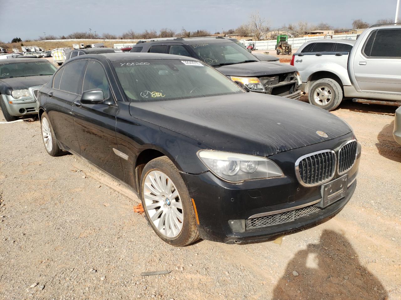 BMW 750 LI 2009 with VIN WBAKB83599CY58200 - Photo from auction