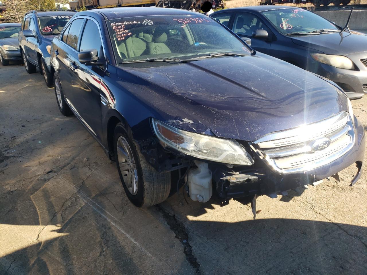FORD TAURUS SE 2011 with VIN 1FAHP2DW9BG170186 - Photo from auction