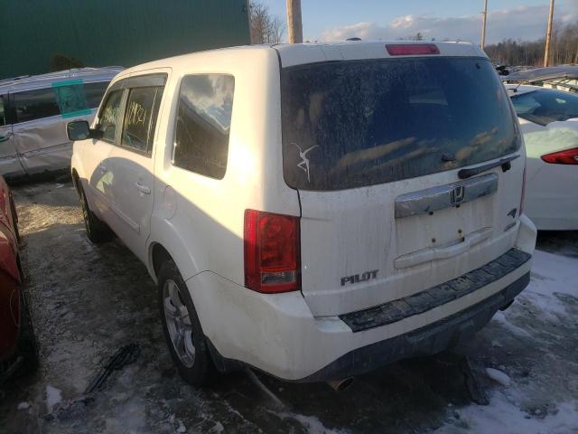 Photo 3 from auction – 2013 HONDA PILOT EXL with VIN 5FNYF4H55DB060288