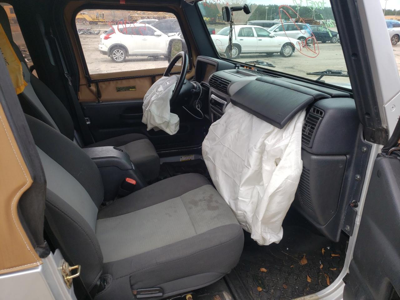 Photo 5 from auction – 2005 JEEP WRANGLER X with VIN 1J4FA39S95P387170