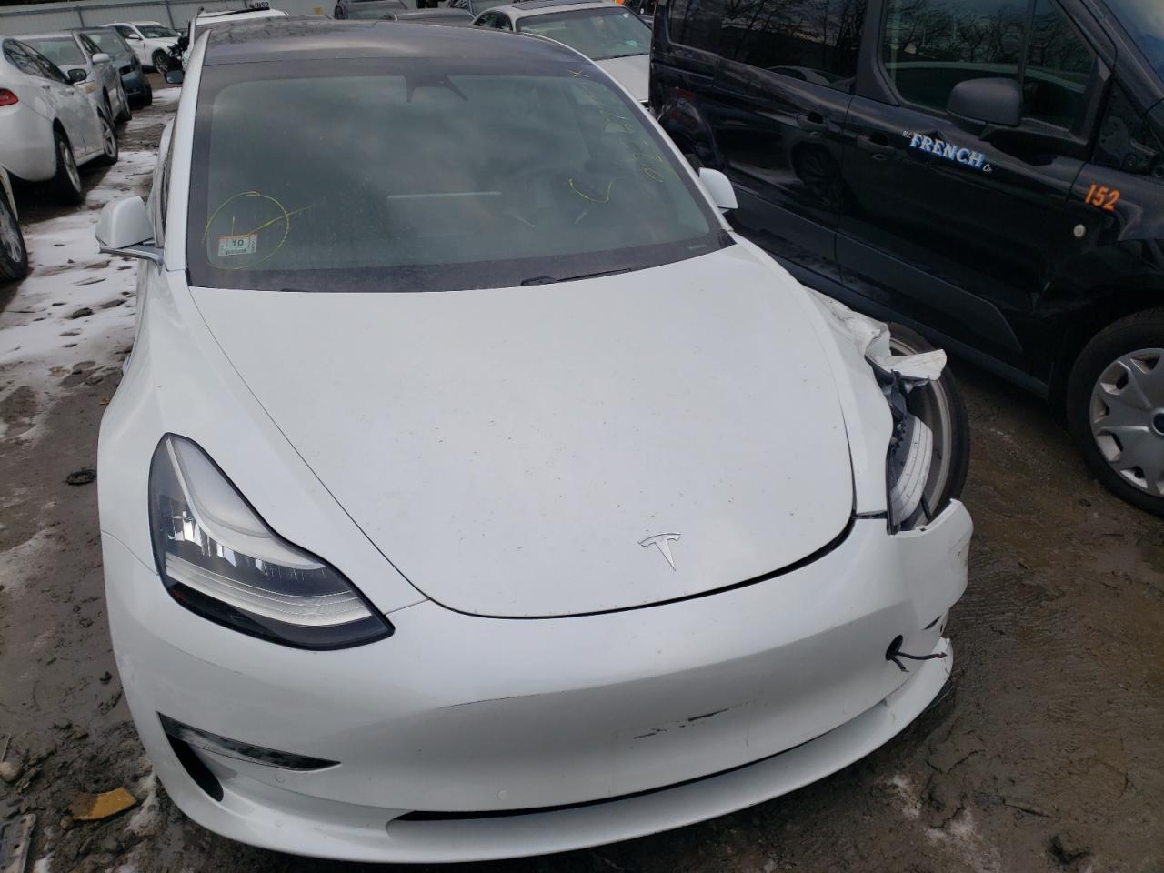Photo 7 from auction – 2019 TESLA MODEL 3 with VIN 5YJ3E1EA0KF474931