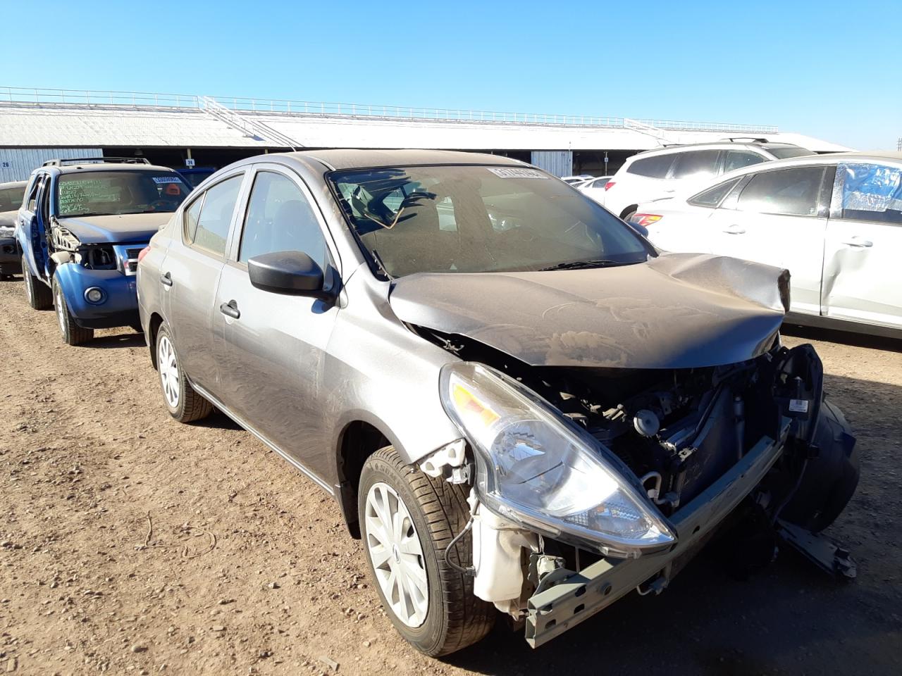 NISSAN VERSA S 2017 with VIN 3N1CN7AP7HL862040 - Photo from auction