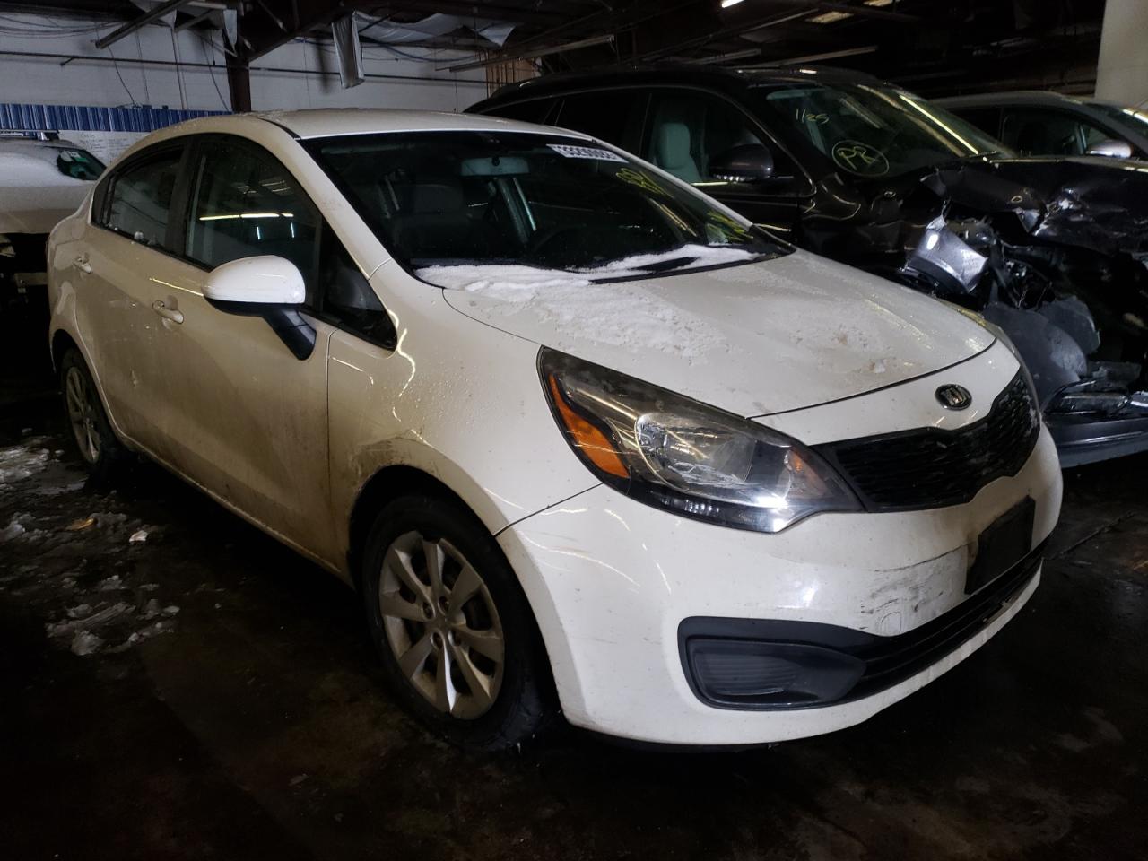 KIA RIO LX 2015 with VIN KNADM4A30F6454533 - Photo from auction
