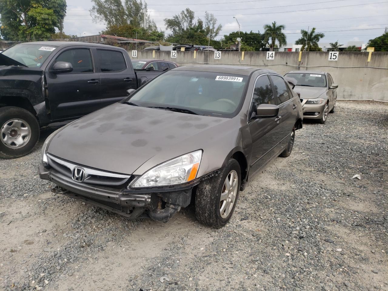 Photo 2 from auction – 2007 HONDA ACCORD EX with VIN 1HGCM66577A093693