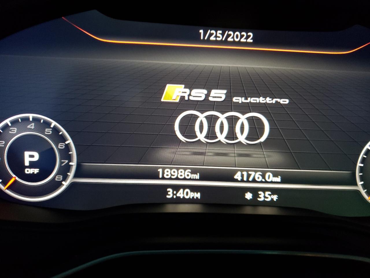 Photo 8 from auction – 2019 AUDI RS5 with VIN WUABWCF51KA902474