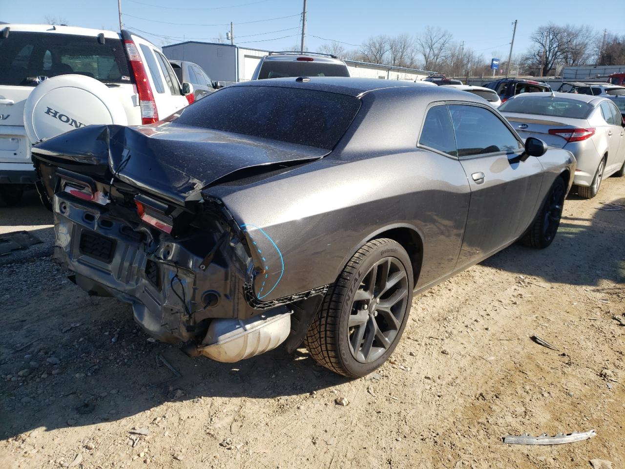 Photo 4 from auction – 2019 DODGE CHALLENGER with VIN 2C3CDZAG7KH574843