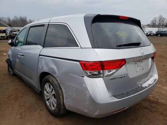 Photo 3 from auction – 2014 HONDA ODYSSEY EX with VIN 5FNRL5H64EB046895