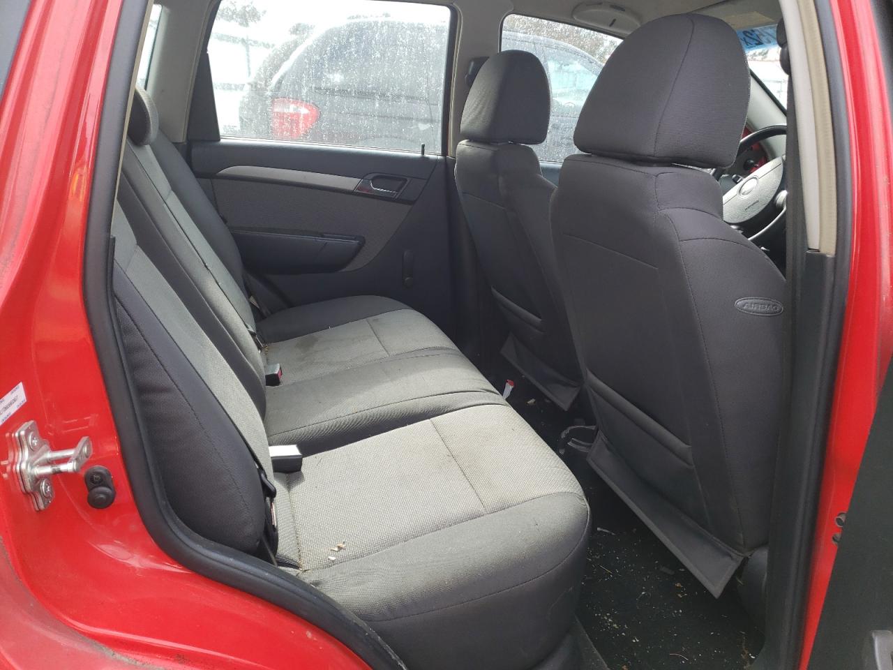 Photo 6 from auction – 2009 CHEVROLET AVEO LS with VIN KL1TD66E69B326577
