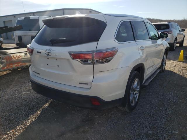 Photo 4 from auction – 2015 TOYOTA HIGHLANDER with VIN 5TDYKRFH9FS040257