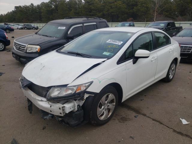 Photo 5 from auction – 2014 HONDA CIVIC LX with VIN 19XFB2F50EE238481