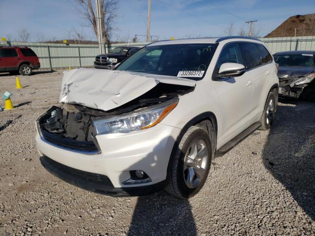 Photo 2 from auction – 2015 TOYOTA HIGHLANDER with VIN 5TDYKRFH9FS040257