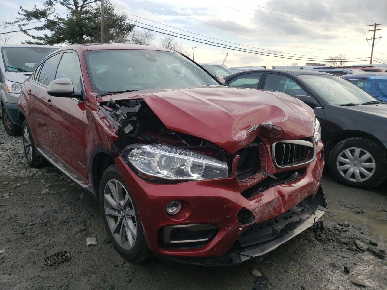 BMW X6 XDRIVE3 2018 with VIN 5UXKU2C52J0X48698 - Photo from auction