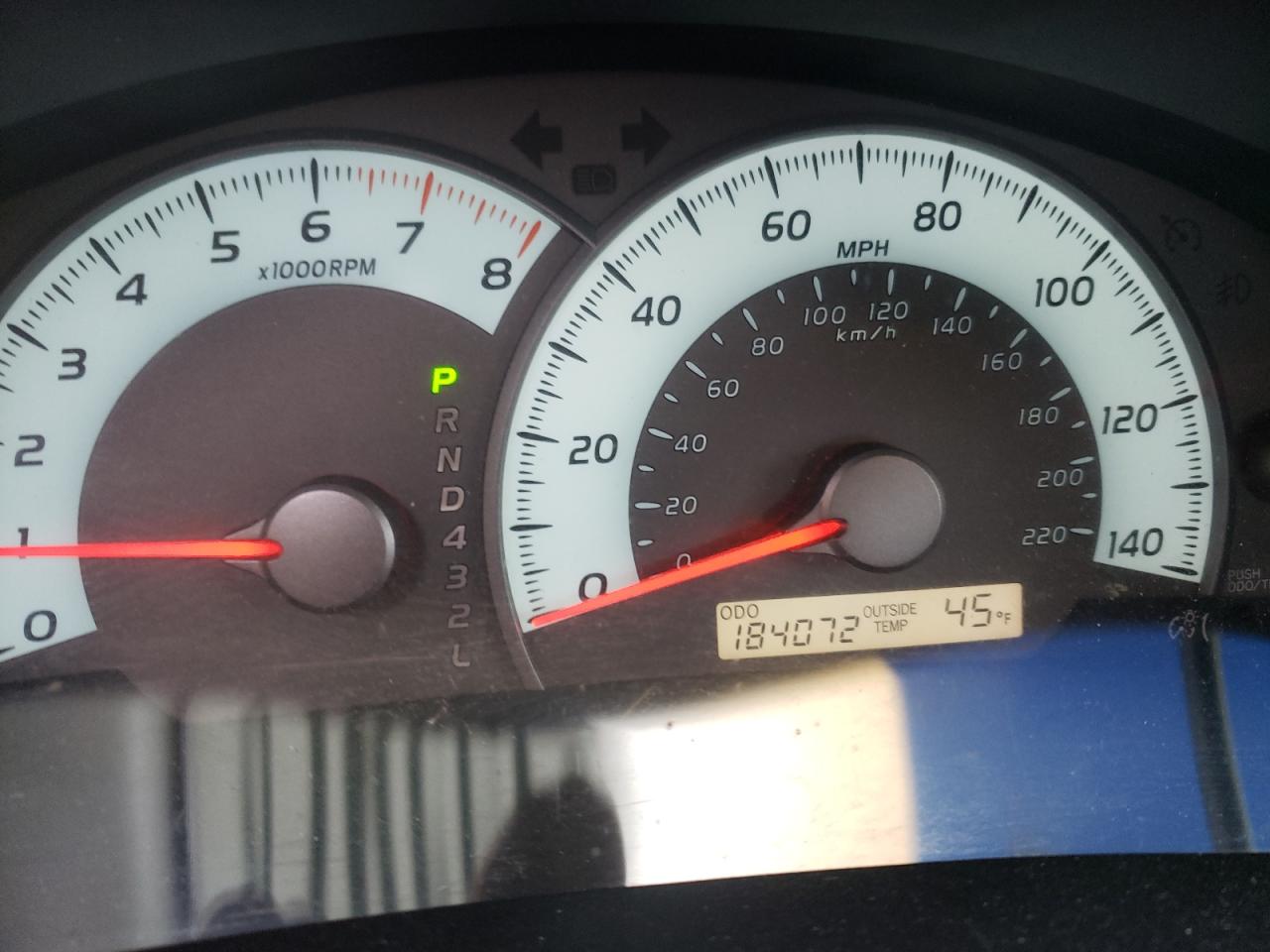 Photo 8 from auction – 2007 TOYOTA CAMRY CE with VIN 4T1BE46K87U091057