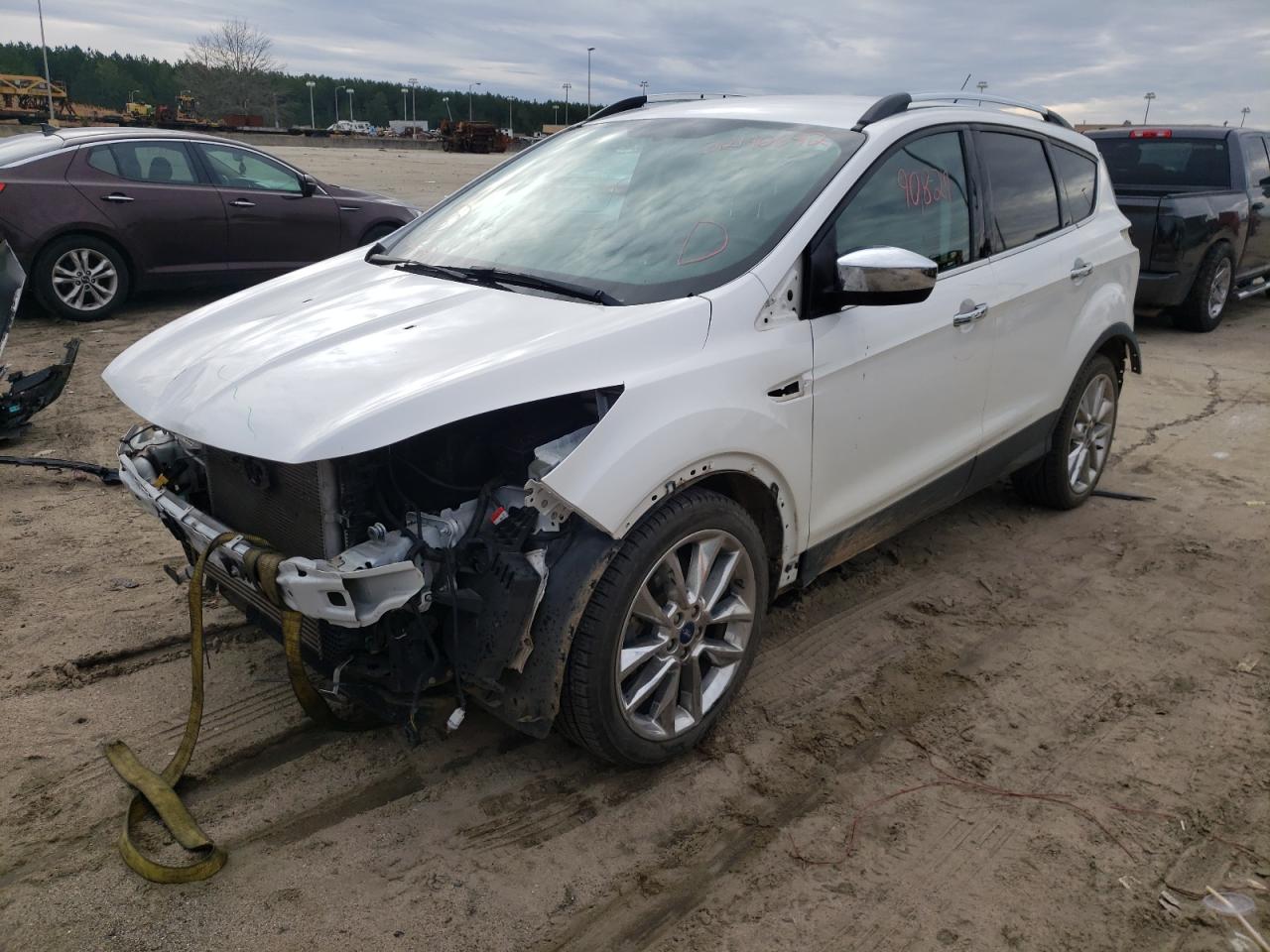 Photo 2 from auction – 2015 FORD ESCAPE SE with VIN 1FMCU0GX2FUA85635