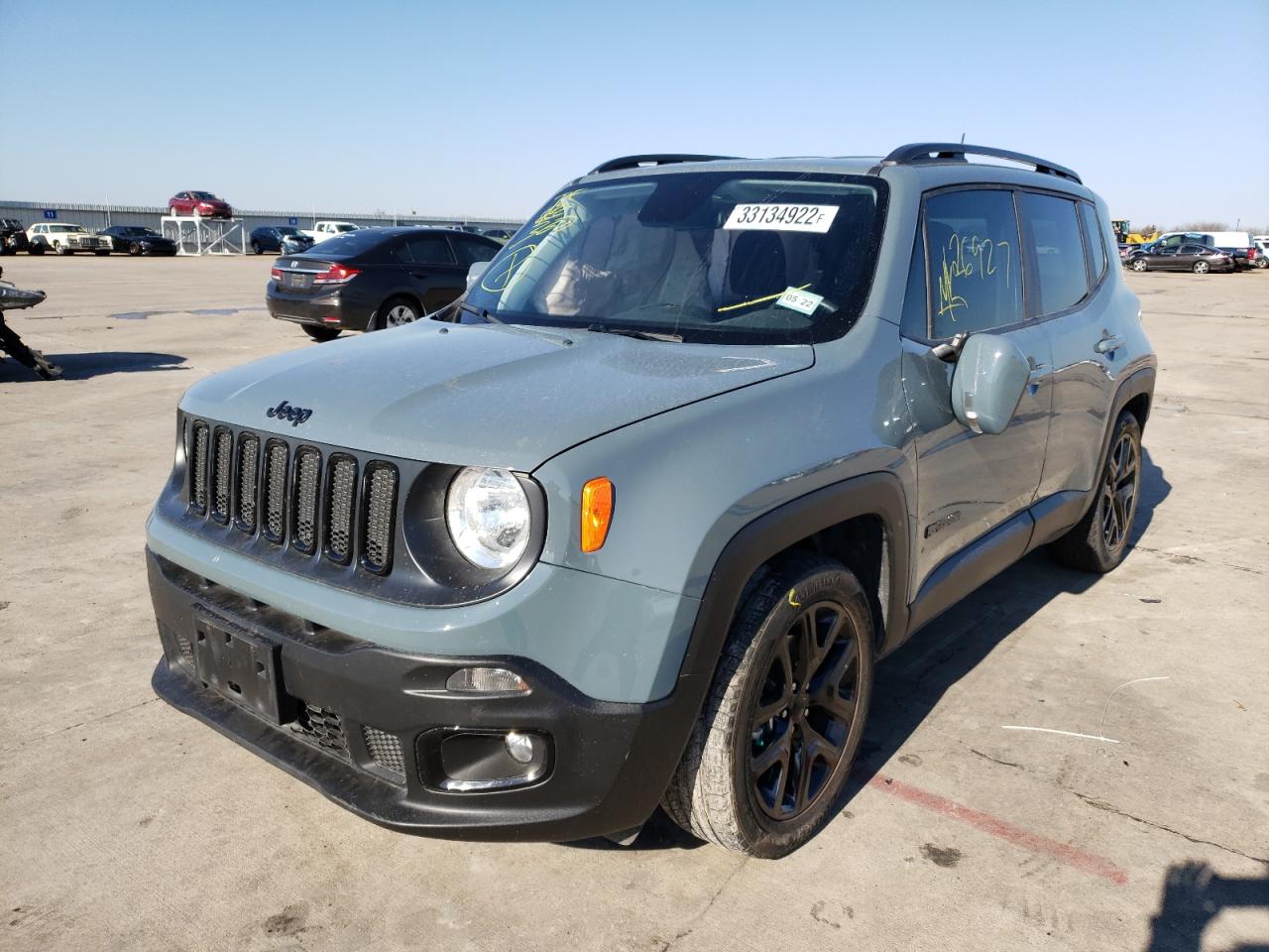 Photo 2 from auction – 2018 JEEP RENEGADE L with VIN ZACCJABB2JPH33242